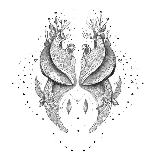 Crying Heart tattoo design idea