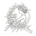 “There are only two days in the year that nothing can be done. One is called Yesterday and the other is called Tomorrow. tattoo design idea