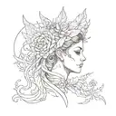 “There are only two days in the year that nothing can be done. One is called Yesterday and the other is called Tomorrow. tattoo design idea