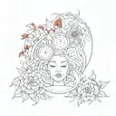 “There are only two days in the year that nothing can be done. One is called Yesterday and the other is called Tomorrow. tattoo design idea