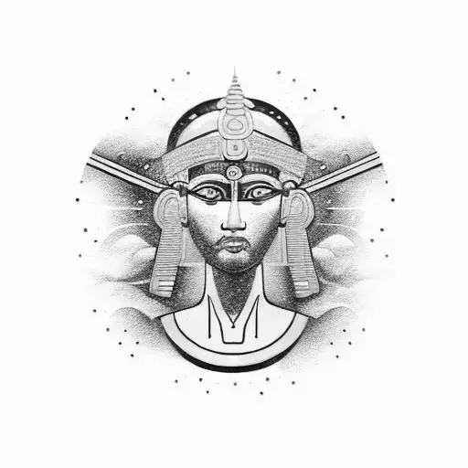 gold hieroglyphics  tattoo design idea