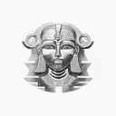 gold hieroglyphics  tattoo design idea