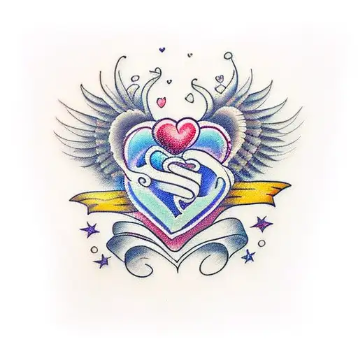 "love you always", underneath that will be "Tina Marie 1968 - 2023" tattoo design idea