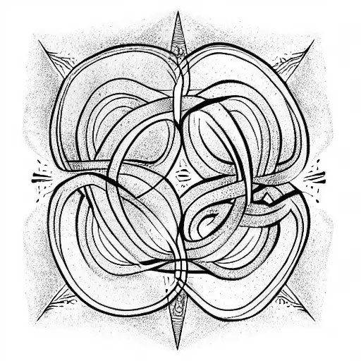 chain of rings running along the collarbone tattoo design idea