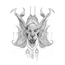 222 tattoo design idea