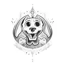 Scooby Doo gore  tattoo design idea