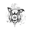 Scooby Doo gore  tattoo design idea