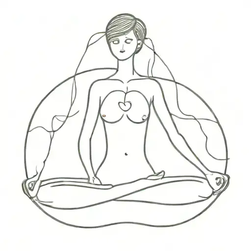 balance, ed recovery, rape survivor tattoo design idea