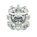 Frigg Norse  tattoo design idea