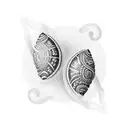 cowrie shell tattoo design idea