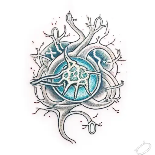 neuron  tattoo design idea