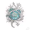 neuron  tattoo design idea