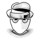 white hat hacker tattoo design idea