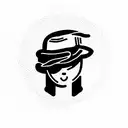 white hat hacker tattoo design idea
