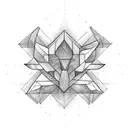 squares tattoo design idea