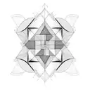 squares tattoo design idea
