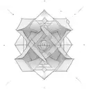 squares tattoo design idea