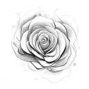 roses mandala tattoo design idea