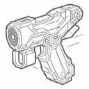 Destiny Video Game forearm tattoo design idea