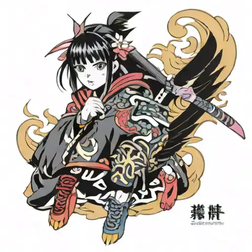 Megumin tattoo design idea