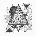 holy trinity  tattoo design idea