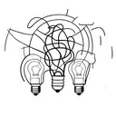 Lightbulb as a speaker tattoo design idea