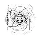 Lightbulb as a speaker tattoo design idea