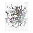 black clover tattoo design idea