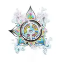 black clover tattoo design idea