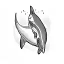 orcas  tattoo design idea