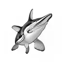 orcas  tattoo design idea