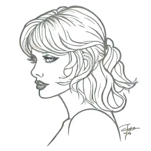 Taylor swift "peter" tattoo design idea