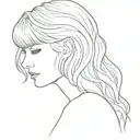 Taylor swift "peter" tattoo design idea