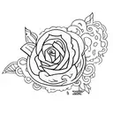 loneliness tattoo design idea