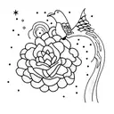 loneliness tattoo design idea