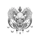 small aesthetic matching tattoo for 3 sisters tattoo design idea