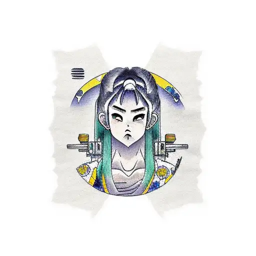 Bulma  tattoo design idea