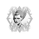 letters Nora  tattoo design idea