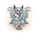 name initials of "HYL" tattoo design idea