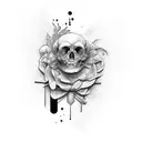 relogio tattoo design idea