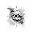 relogio tattoo design idea