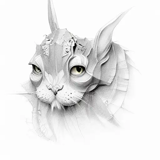 half-finished chocolate tattoo design idea