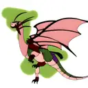 DRAGON-FLY tattoo design idea