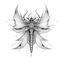 DRAGON-FLY tattoo design idea