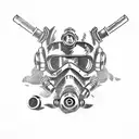 Fallout new vegas tattoo design idea