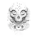 frase God's plan  tattoo design idea