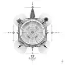 frase God's plan  tattoo design idea