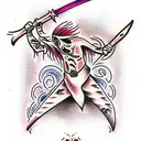 tree sword  tattoo design idea