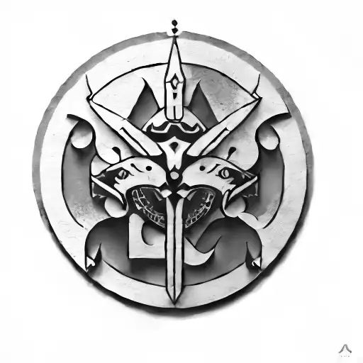 a logo for a company tattoo design idea