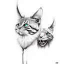 drill tattoo design idea